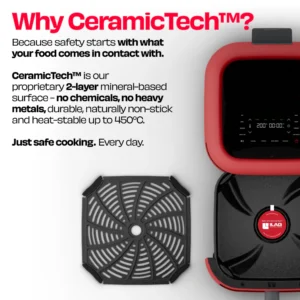 NUUK BRISK Air Fryer No Micro Plastics