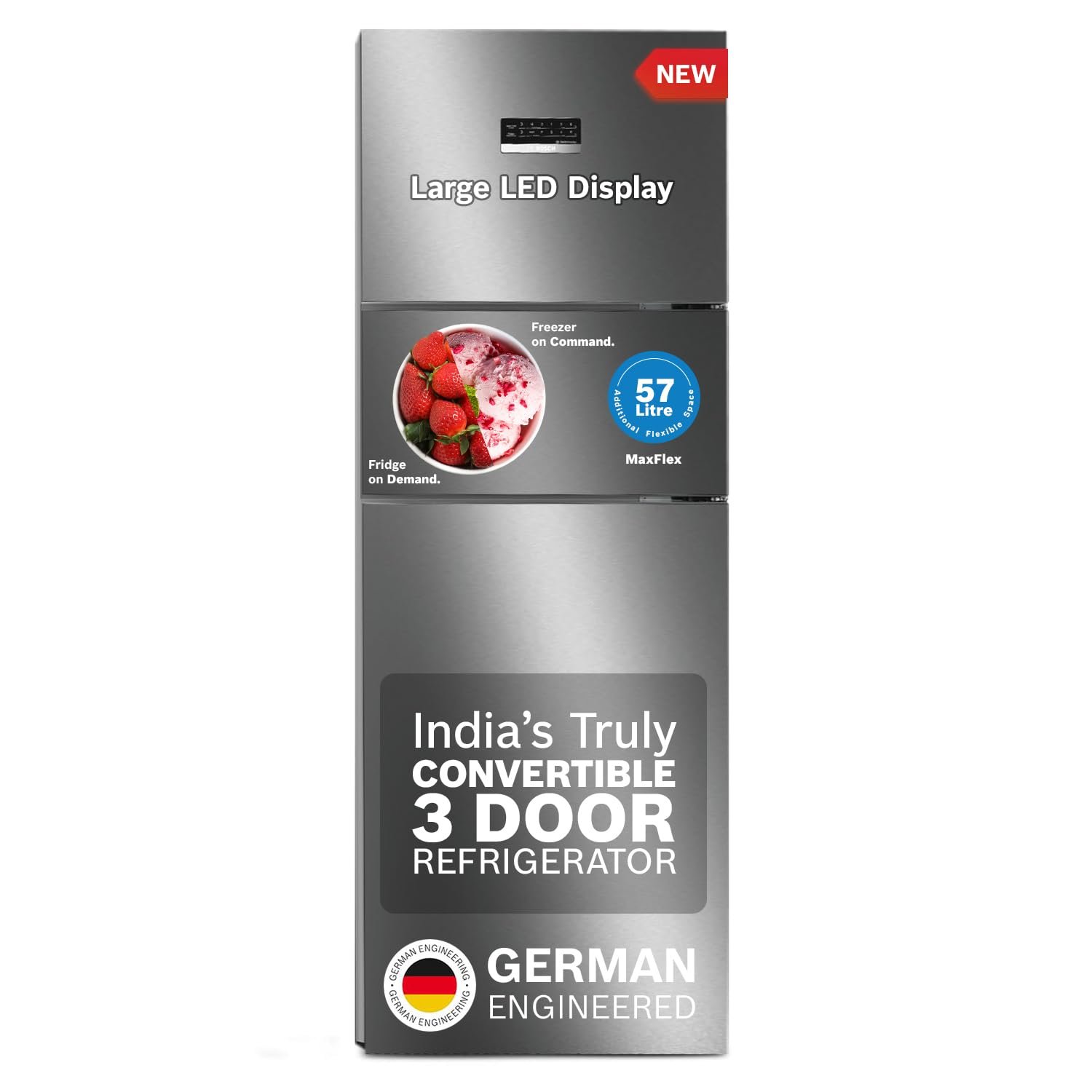 Read more about the article Double Door 3 Star Refrigerator with Inverter Technology