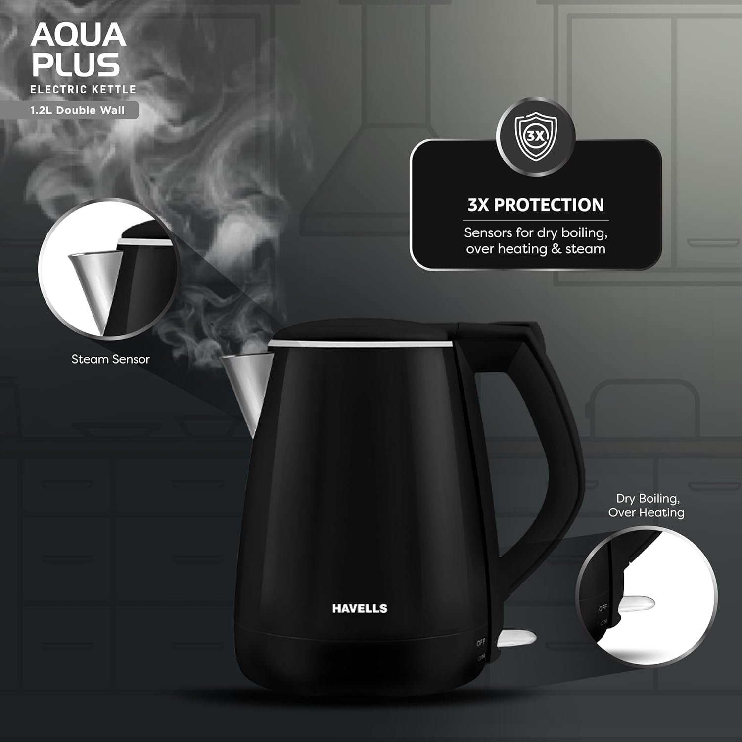 Read more about the article Havells Aqua Plus Electric Kettle Stainless Steel
