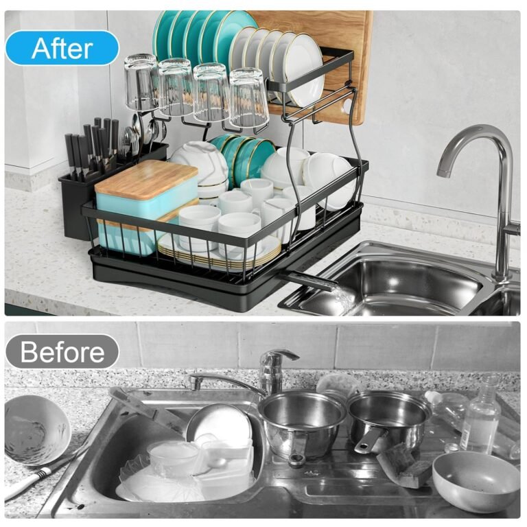 Read more about the article Best Black Dish Drying Rack for Modern Kitchen