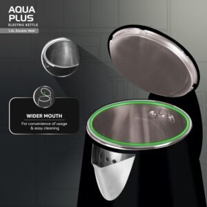 Havells Aqua Plus Electric Kettle Stainless Steel