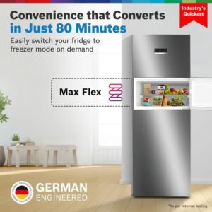 Double Door 3 Star Refrigerator with Inverter Technology