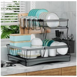 Black Dish Drying Rack in Online Price